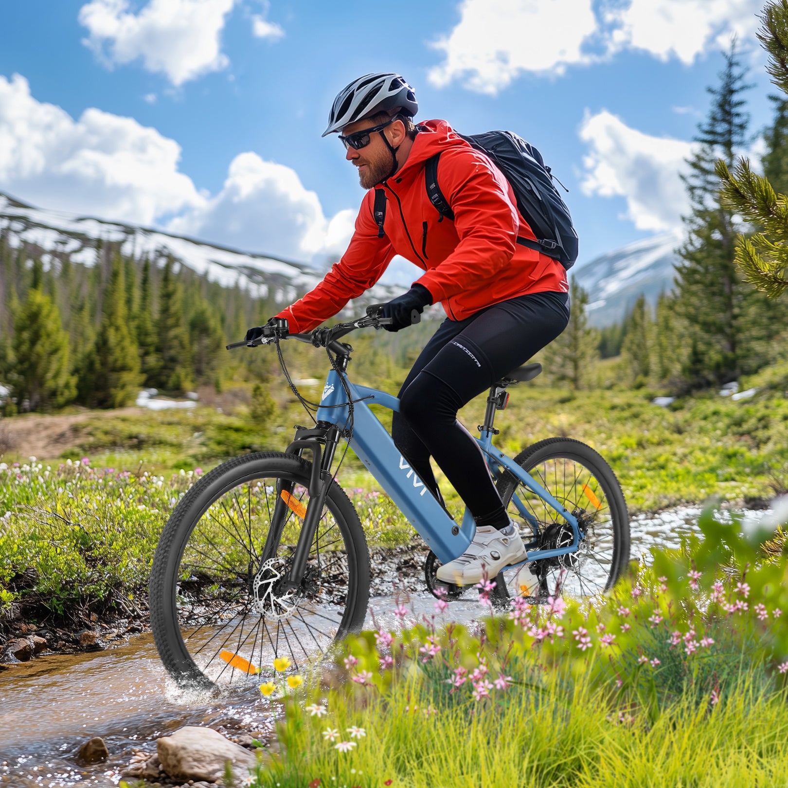 Vivi Electric Bike Commuter Hardtail électrique VTT VTT