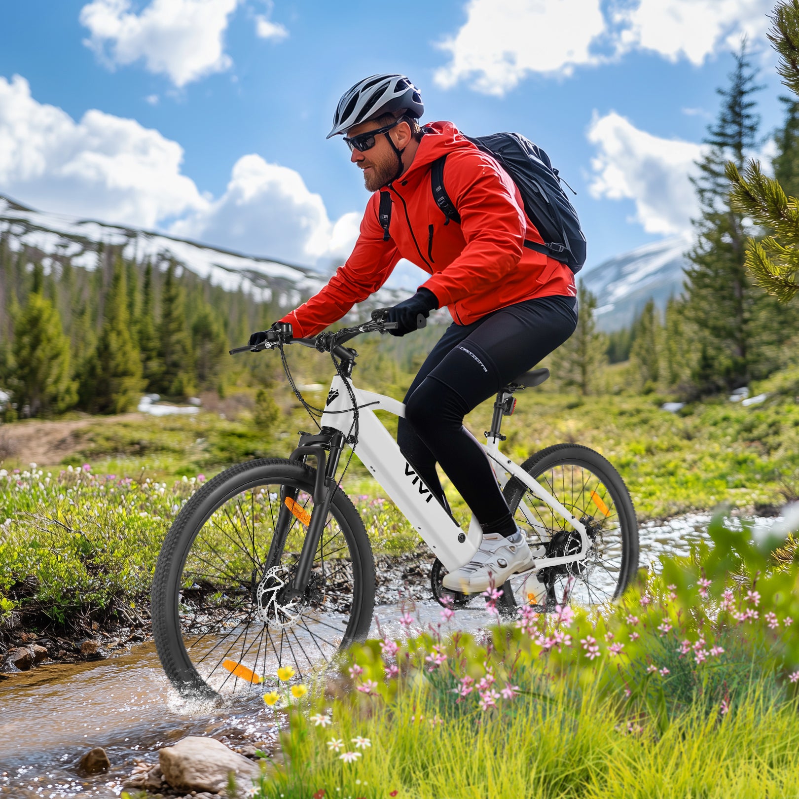 Vivi Electric Bike Commuter Hardtail électrique VTT VTT